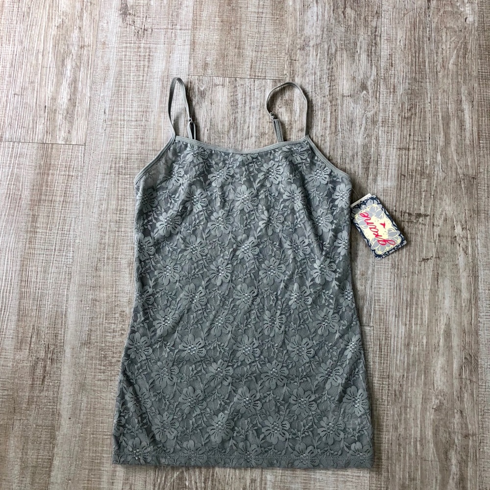 Lace tank top